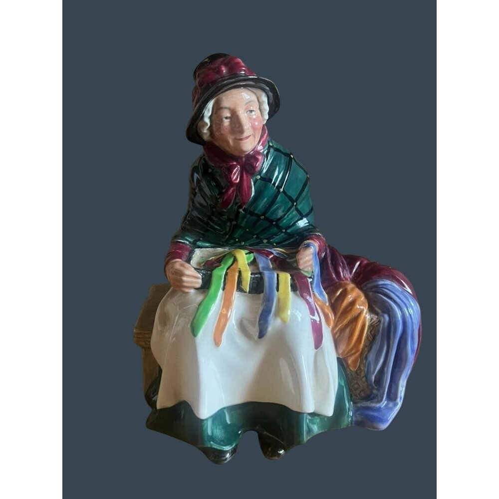 Royal Doulton "Silks And Ribbons" Collectible Figurine Granny Core HN 2017
